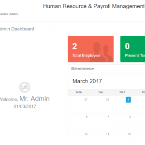Human Resource Payroll Management System